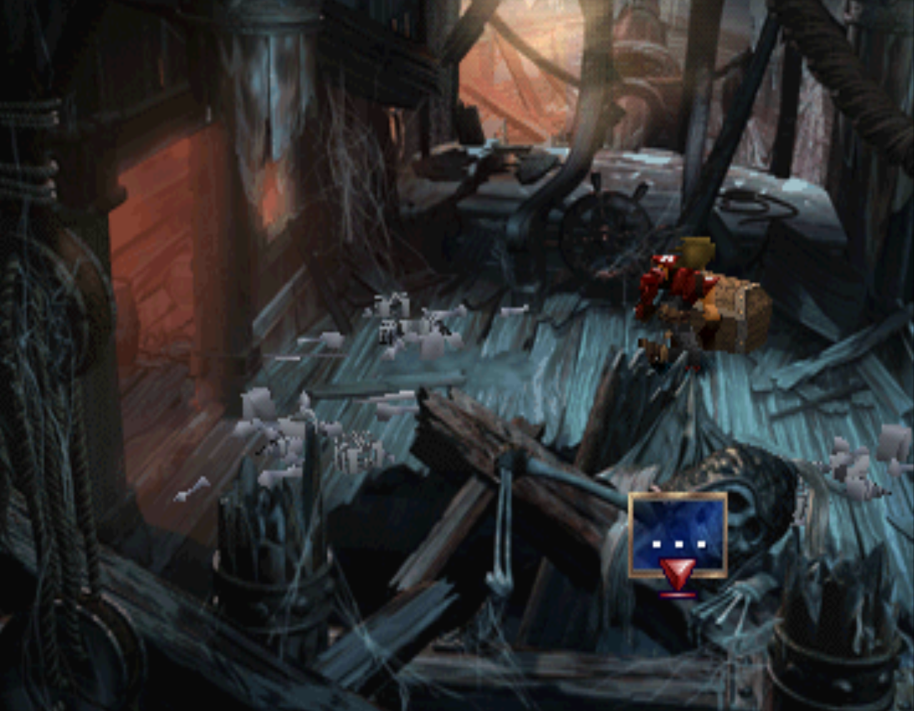 Phantom Ship Number Entry Chest